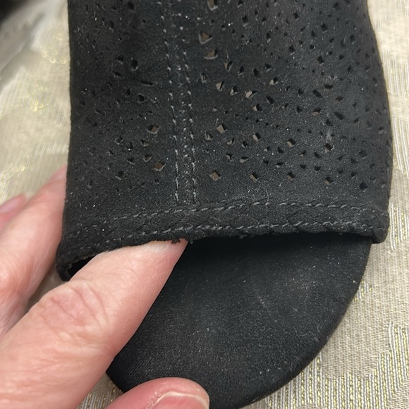 Lauren Conrad Hazelnut Peep Toe Boots Statice Cutout Ankle Boots. 8.5M - Picture 5 of 9